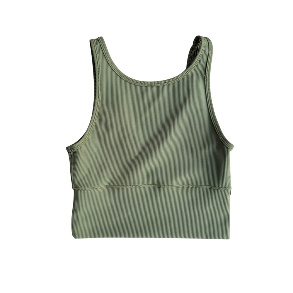 LULULEMON Tank Power Pivot Ribbed Crop Tank